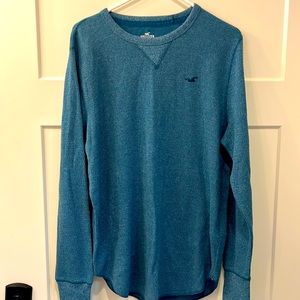 Hollister blue men’s Henley